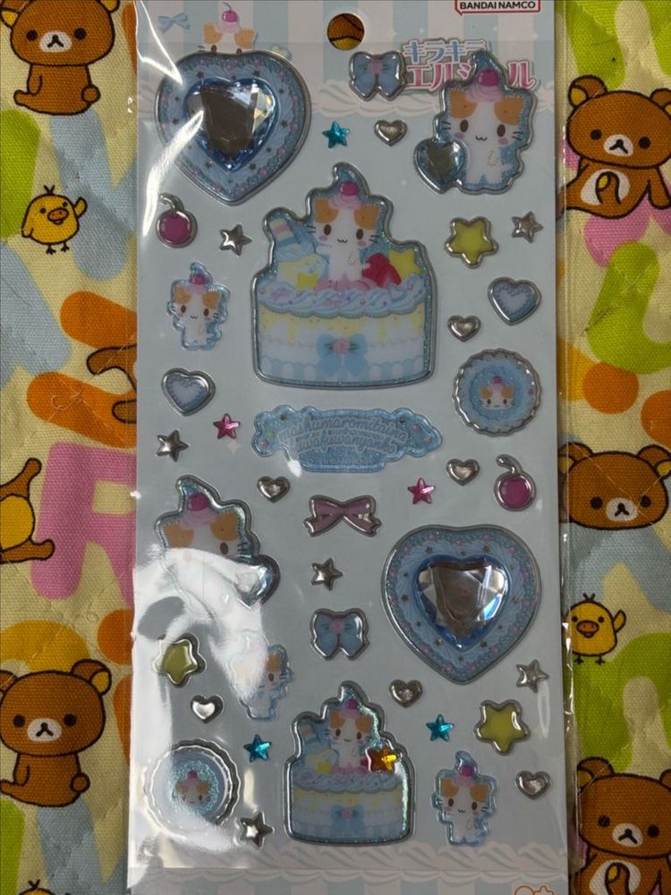 마슈마로 보석스티커 [일본정품 새상품]--1