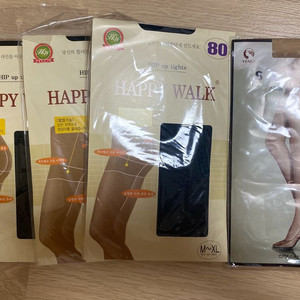 힙업 타이즈 팬티스타킹 검정 살구 이미지