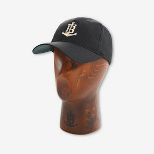 Bants 반츠 앵커 로고 코튼 트윌 U.S. 베이스볼 캡 블랙