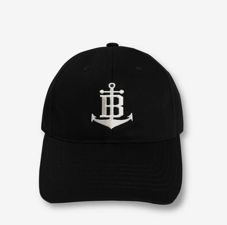 Bants 반츠 앵커 로고 코튼 트윌 U.S. 베이스볼 캡 블랙--2