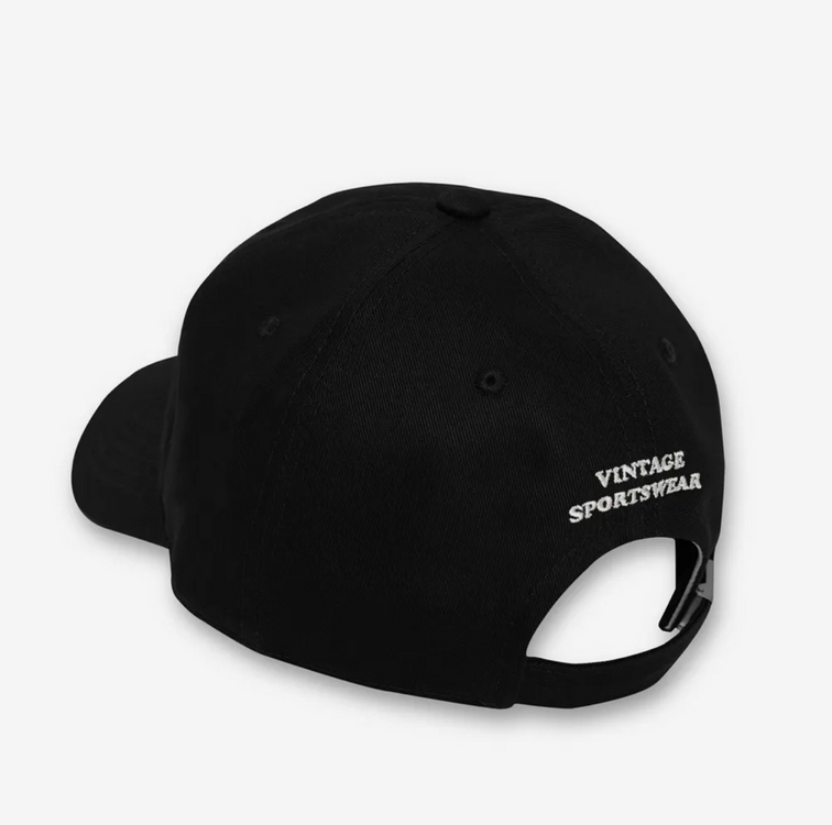 Bants 반츠 앵커 로고 코튼 트윌 U.S. 베이스볼 캡 블랙--3