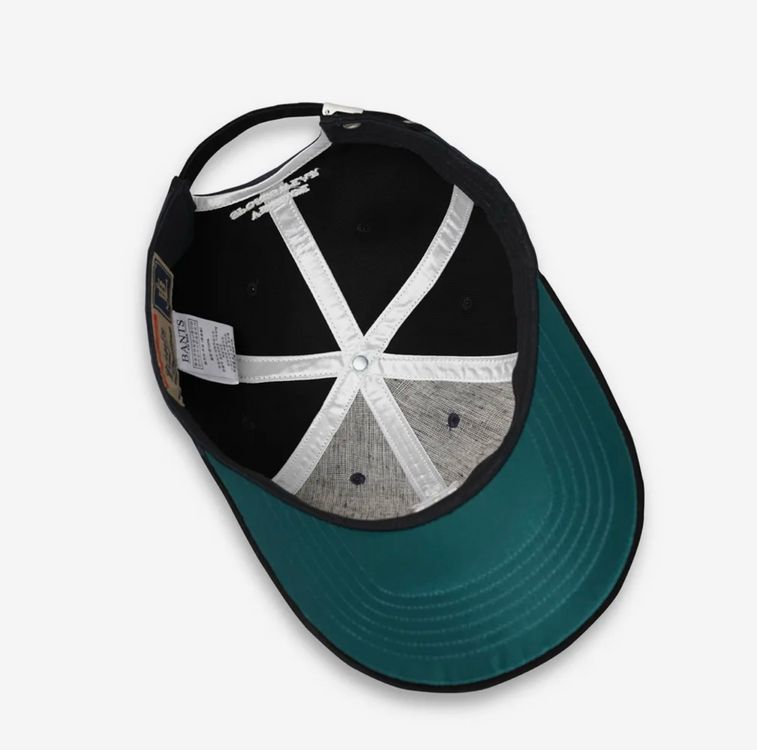 Bants 반츠 앵커 로고 코튼 트윌 U.S. 베이스볼 캡 블랙--4