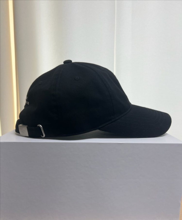 Bants 반츠 앵커 로고 코튼 트윌 U.S. 베이스볼 캡 블랙--8