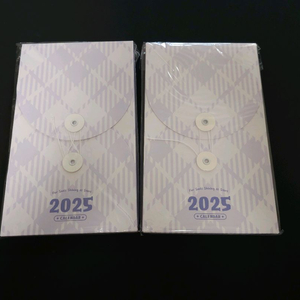스텔라이브 2025 달력 일반,오류판 (엽서x,달력만)