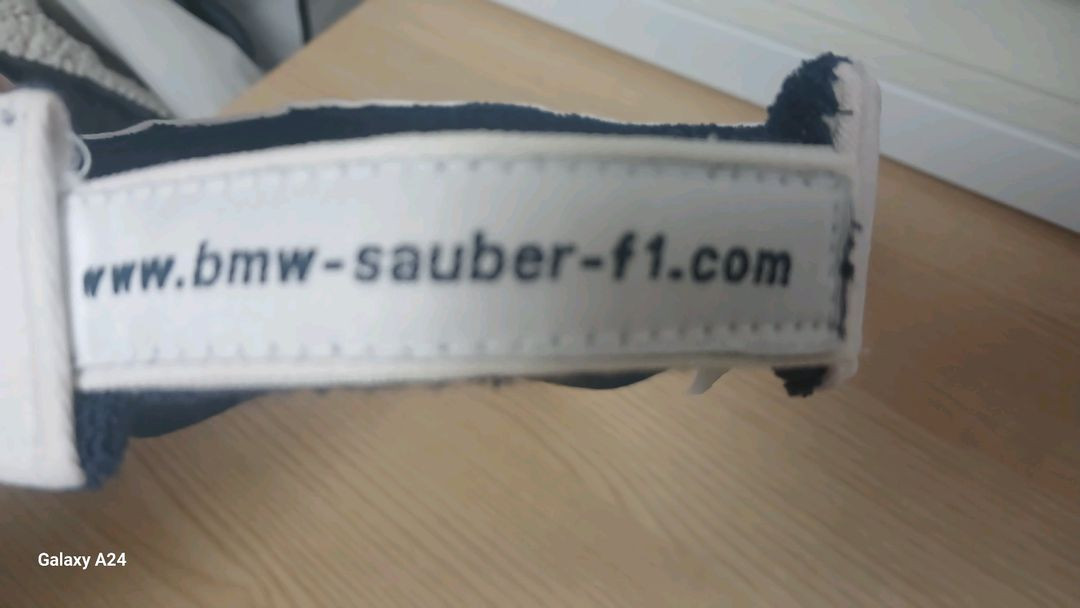 BMW Sauber F1 팀 정품 레이싱 썬캡 모자(2007년 BMW 자우버 팀 생성시 제작된 썬캡모자로 소장 가치--7