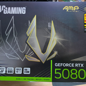 GAMING 지포스 RTX 5080 AMP EXTREME INFINITY D7 16GB 미개봉