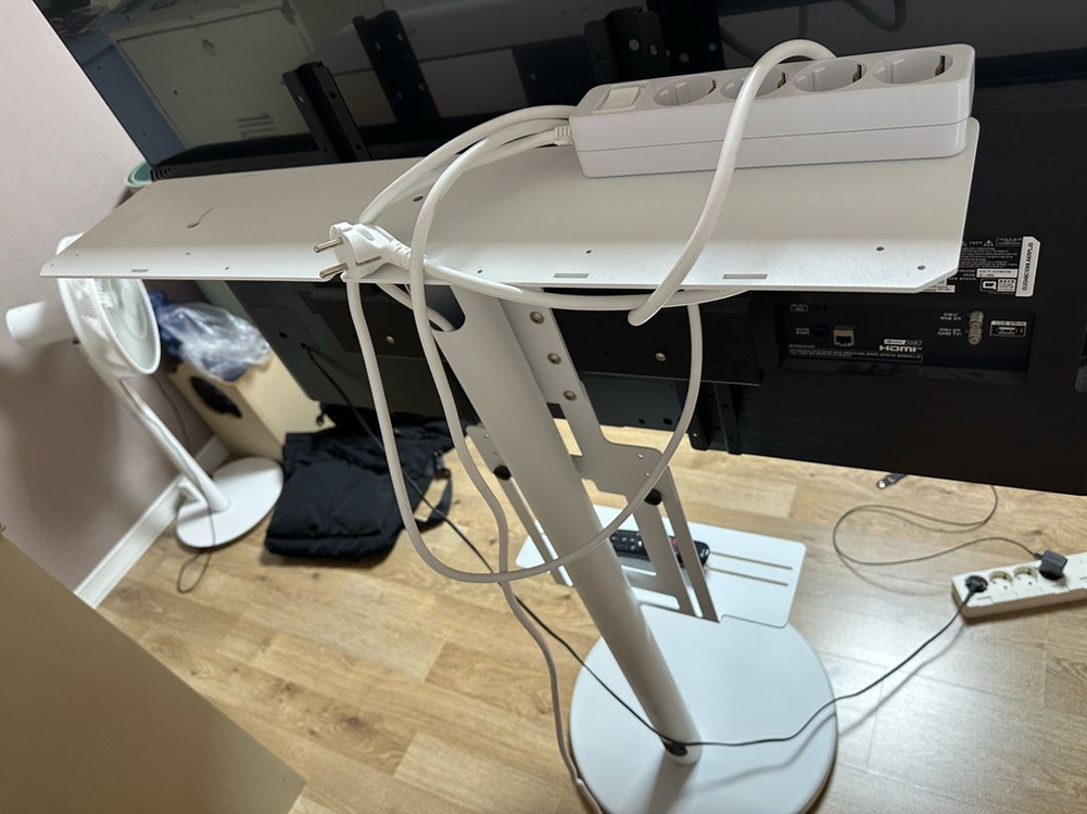 LG OLED 48C1 TV, 모블랩스 거치대 세트--3