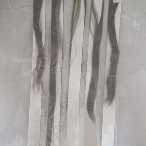 브릿지 붙임머리 연회색(연그레이)