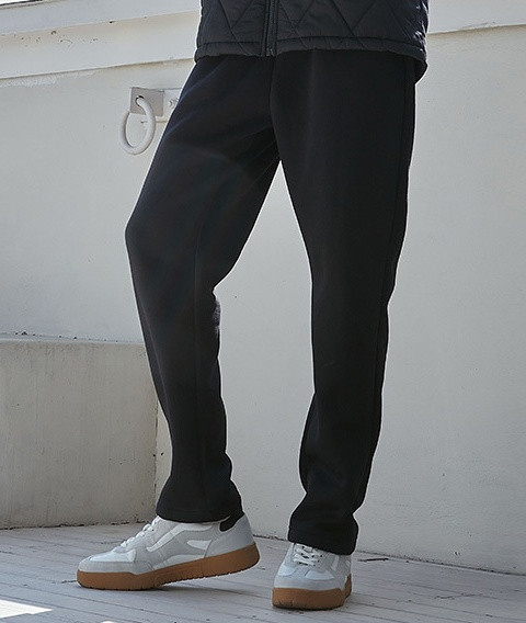 기모트레이닝팬츠32 블랙 남성 밴딩 겨울 조거바지 트레이닝복 새상품--0