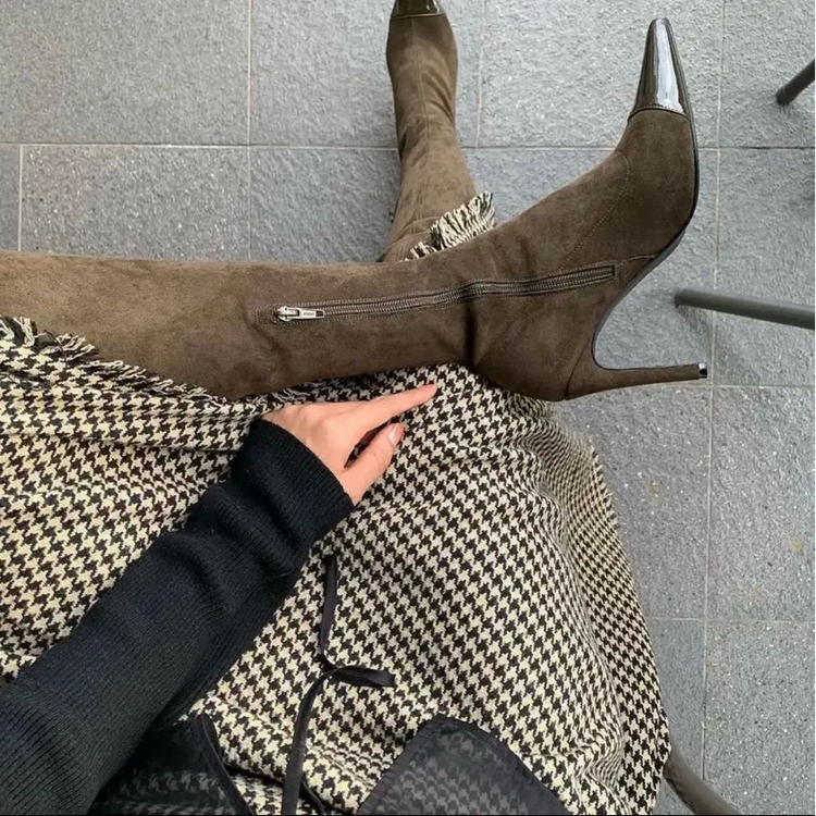 강자매 스타킹부츠(싸이하이)-245--8