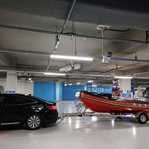 보트 트레일러 세트 이미지