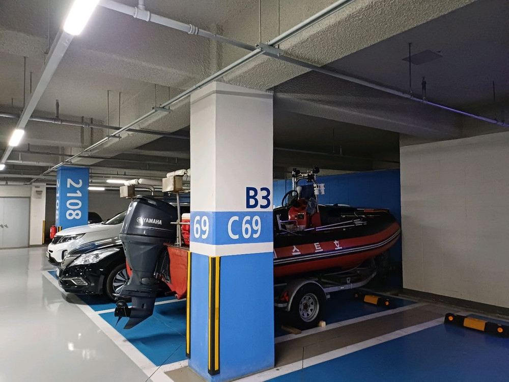 보트 트레일러 세트 이미지