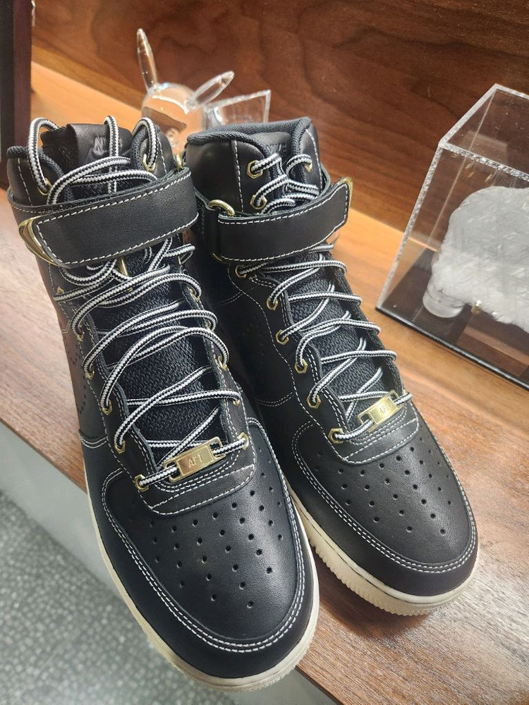 나이키 에어포스 1 하이 07 LV8 WB 블랙 이미지