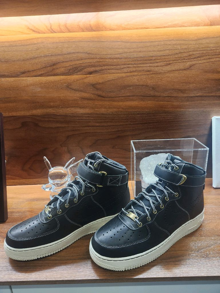 나이키 에어포스 1 하이 07 LV8 WB 블랙 이미지