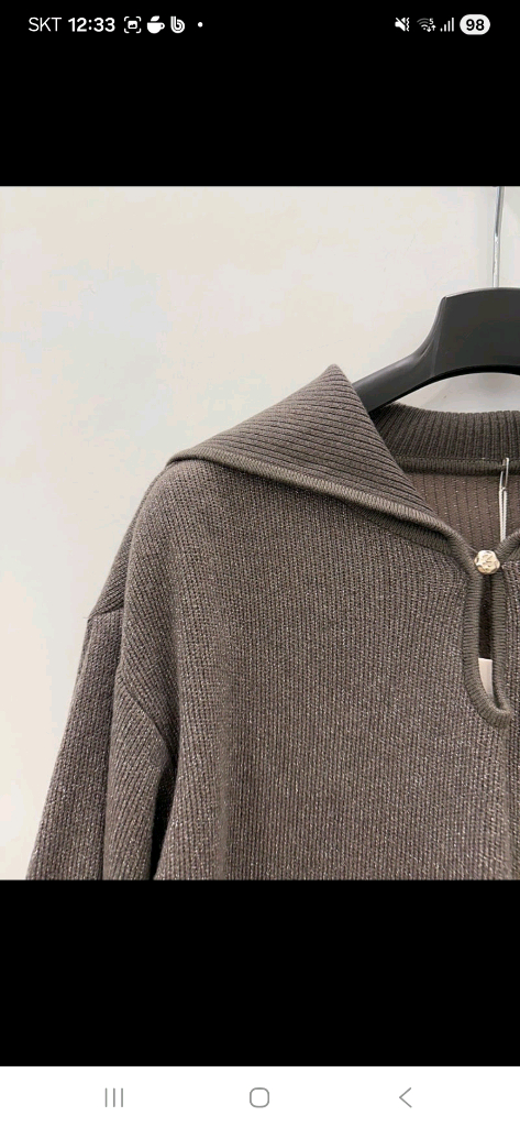 한섬 마인 85퍼 세일러니트--2