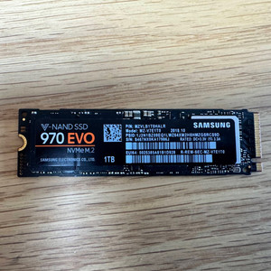 삼성 970 EVO M2 NVMe SSD 1TB