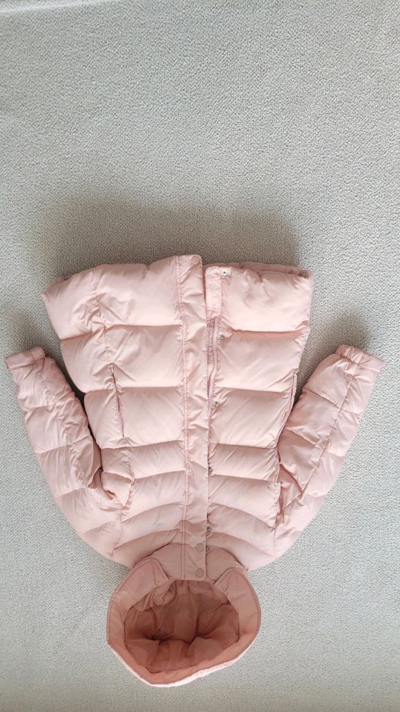 블랙야크 여아 패딩--1