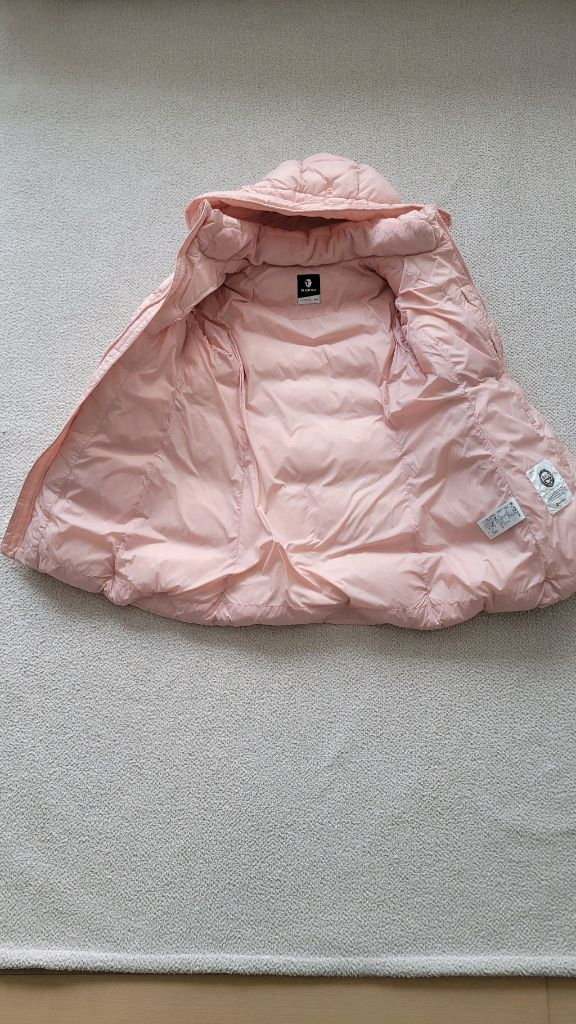 블랙야크 여아 패딩--2