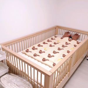 쁘띠라뺑 헨리 원목침대 판매(매트리스 포함)