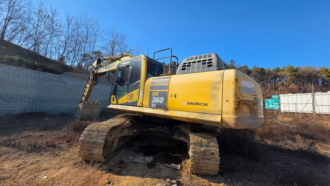 코마츠 텐급 PC360 대형 중고굴삭기 매매 2018년--1