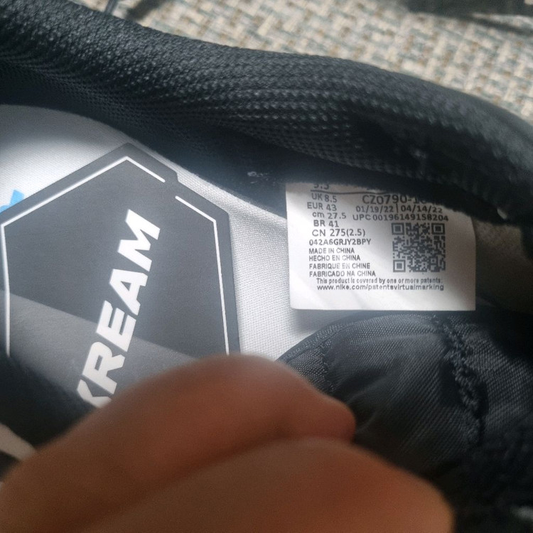 조던1로우 파우더블루 275 새것--1