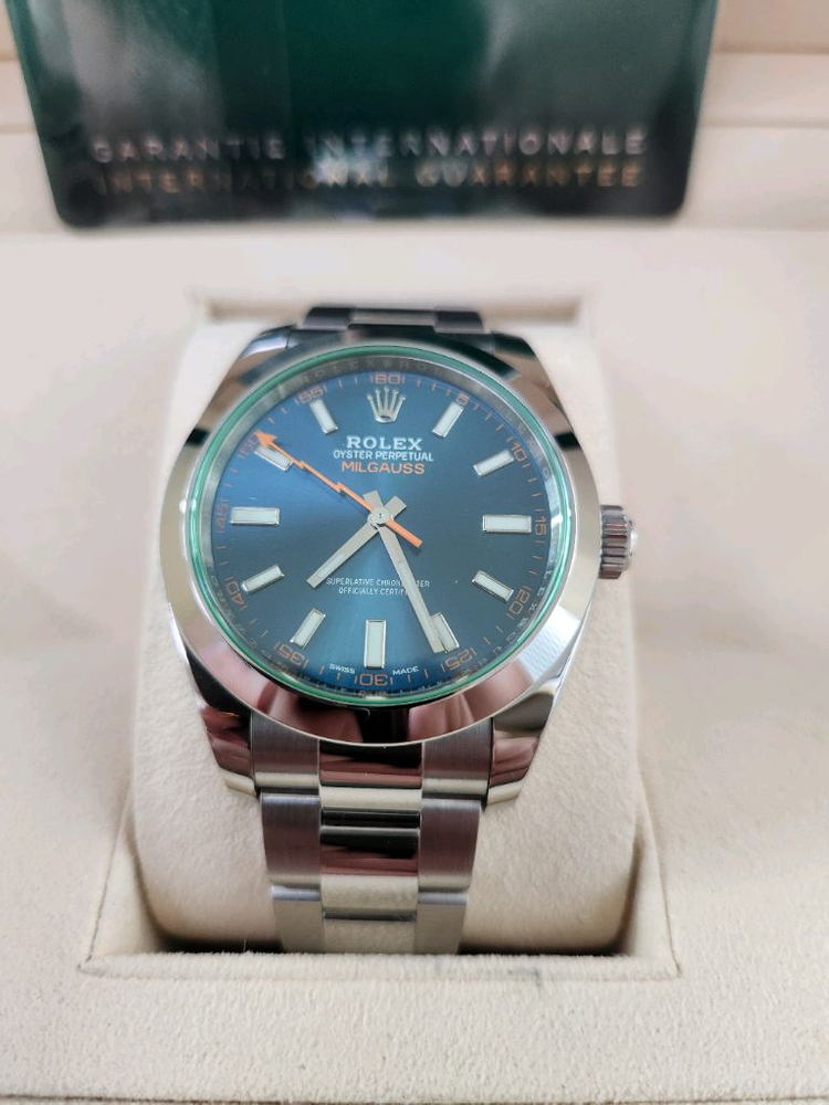 롤렉스 116400GV 밀가우스 Z블루 구매합니다 삽니다 삽니다--2