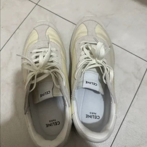 셀린느 레더 스니커즈 아이보리 230 [택배 무료]