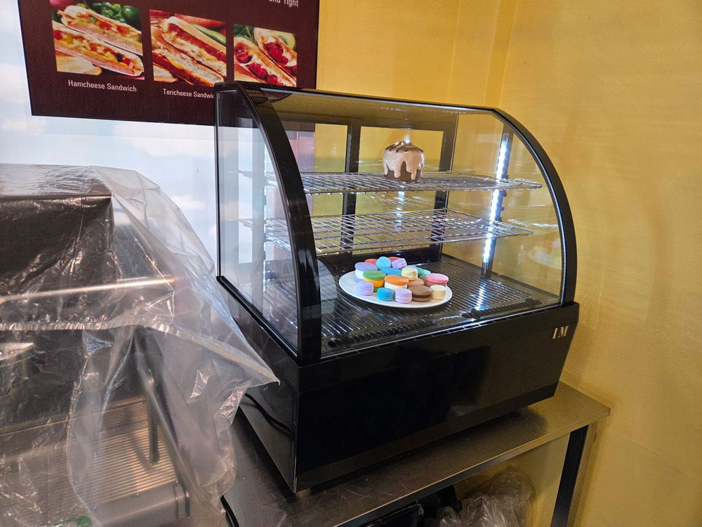 카페 탁상용 제과 음료 디저트 냉장 쇼케이스--1