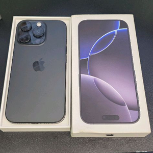 아이폰 16프로 256B 블랙