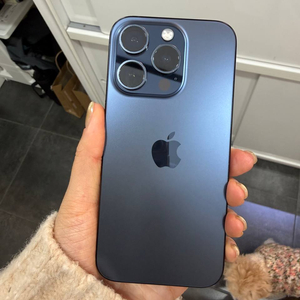 A급)아이폰15프로 블루 256GB/95%