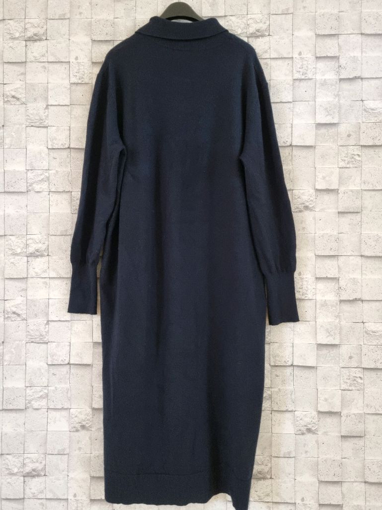 조르쥬레쉬 네이비 니트 롱원피스--1