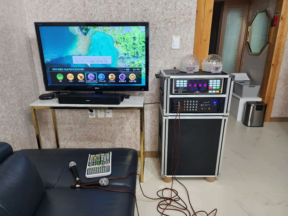 가정용 이동식노래방 세트 (전국 무료방문설치)--4