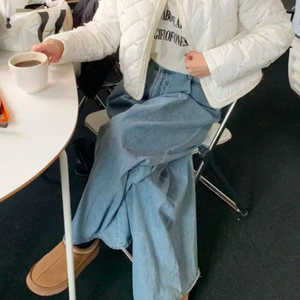 (마지막 가격내림) 바이씨니 제작 진주 퀄팅 패딩