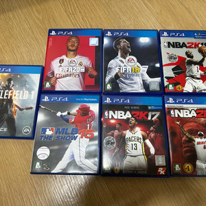 플스4 타이틀 7장 팝니다