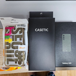 갤럭시 s23 그린 512g 자급제 판매합니다.(올갈이 제품)