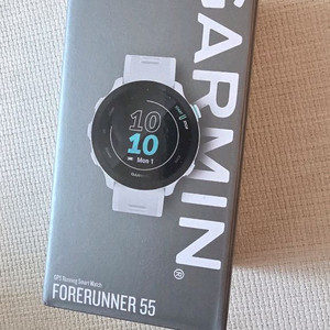 가민 포러너 55 화이트 (미착용 새상품 비닐그대로)