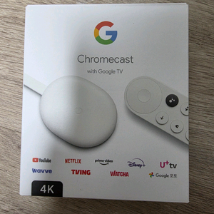 구글크롬캐스트 4k 국내정발 미사용