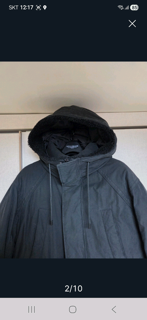 버커루 블랙 롱패딩 105 이미지