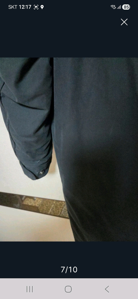 버커루 블랙 롱패딩 105 이미지