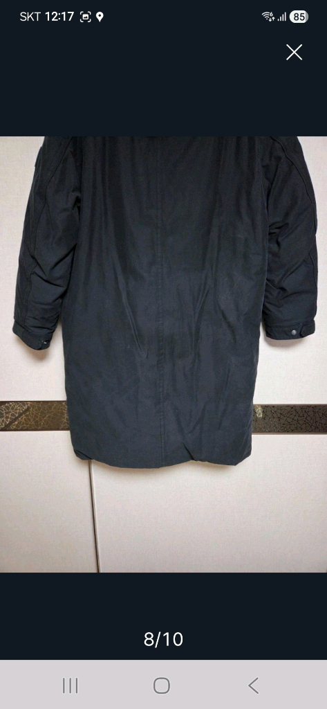 버커루 블랙 롱패딩 105 이미지