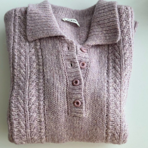 게드 ged 소프트 블룸 스웨터 카라 니트 S