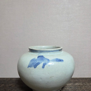 골동품 조선후기 관요사기 청화백자 호 이미지