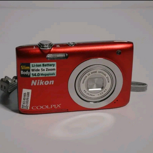 니콘 쿨픽스 S2600 레드 디지털 카메라