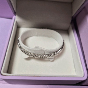 (백화점상품)골든듀 루미너스 18k 다이아 팔찌 (S)화이트골드