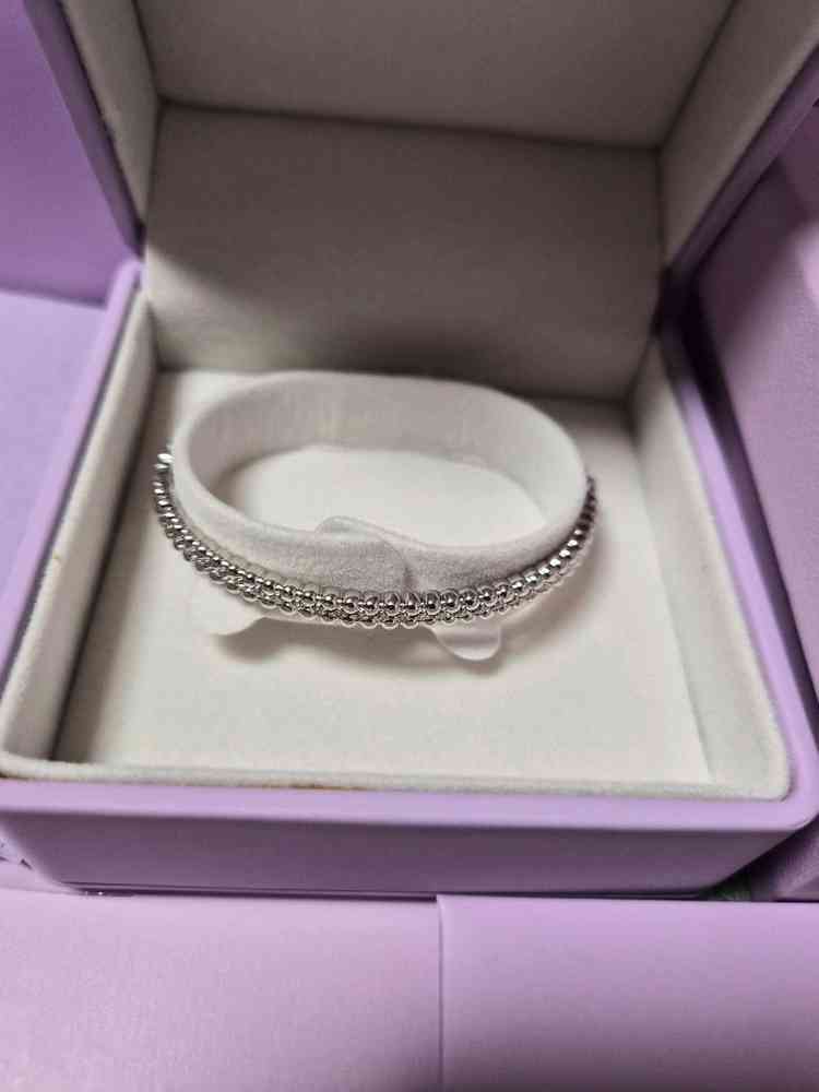 (백화점상품)골든듀 루미너스 18k 다이아 팔찌 (S)화이트골드--1