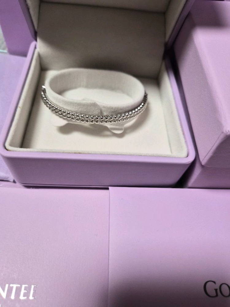 (백화점상품)골든듀 루미너스 18k 다이아 팔찌 (S)화이트골드--2