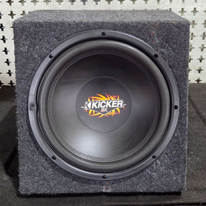KICKER 킥커 EX 12인치 차량용 우퍼 팝니다 박스포함 이미지