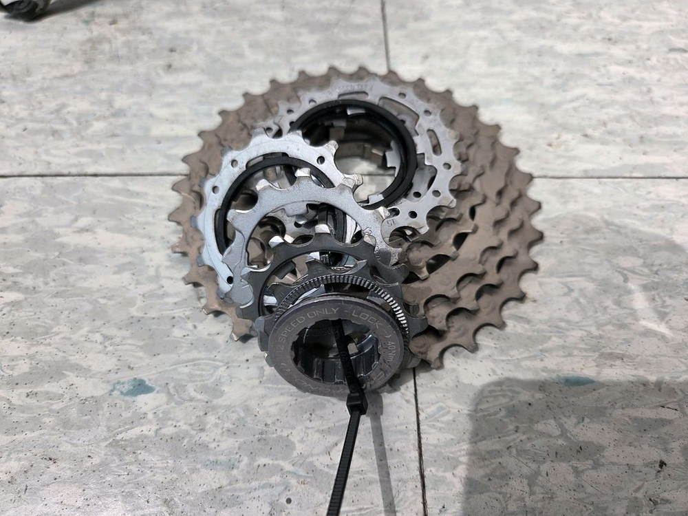 캄파놀로 슈퍼레코드 12단 삼점셋(+스프라켓, 케이블)--4