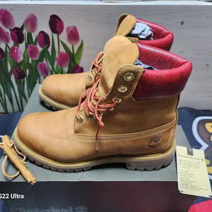 팀버랜드 6인치 프리미엄 부츠 밀 색상 270mm