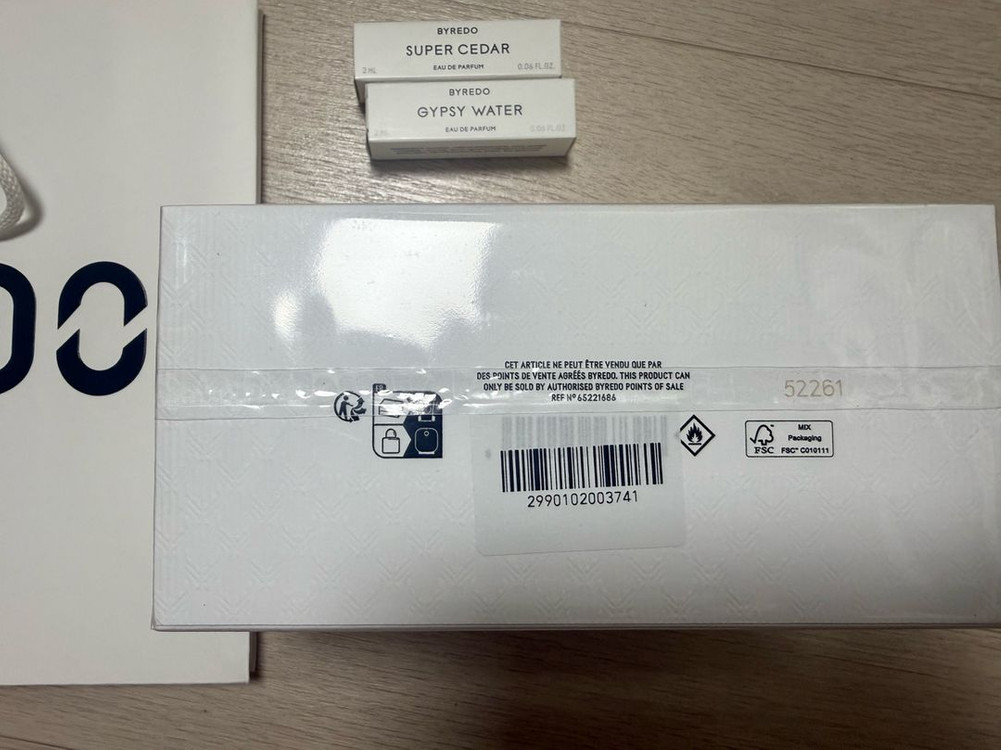 바이레도 집시워터 앱솔뤼 퍼퓸 향수 100ml 미개봉새상품--2